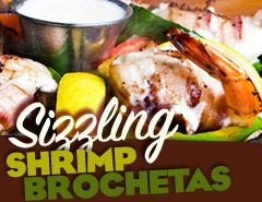 Superior Grill New Orleans Shrimp Brochetas